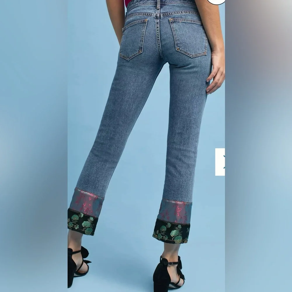Anthropologie Pilcro Slim Boyfriend Jeans, Sz 26 - Picture 3 of 15